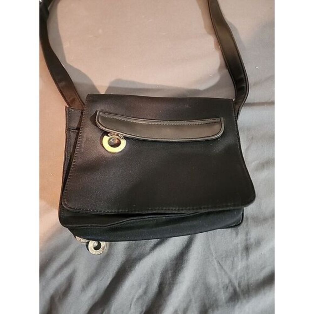 nine west small‎ black crossbody purse and Wallet In One